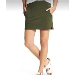 Women's Cargo Skort Green Size Large